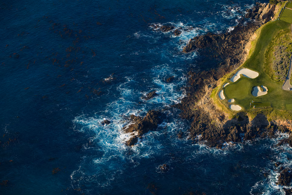 Pebble Beach coastline along the 17-Mile Drive